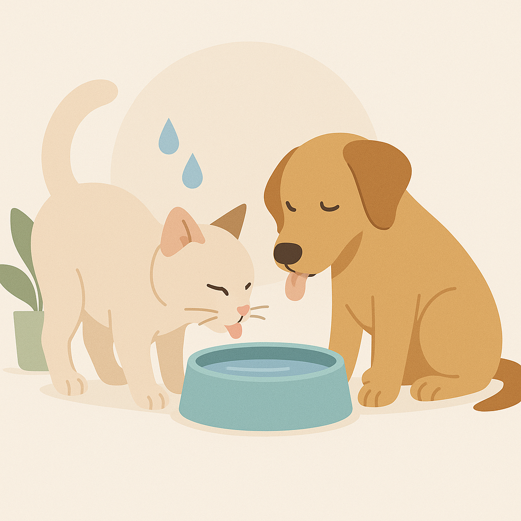 犬猫の病気の早期発見！見落としがちな『水を飲む量』のサインとは