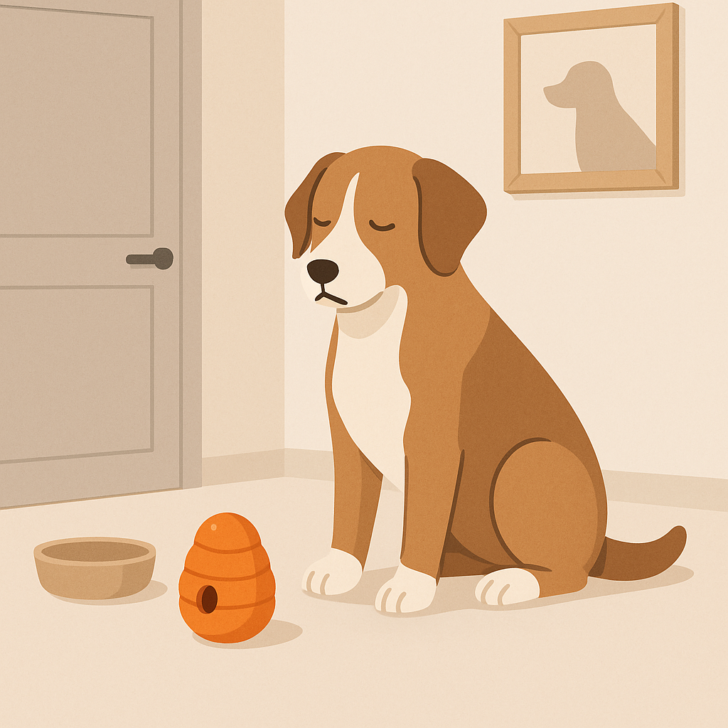 犬の留守番ストレス、見逃していませんか？知育おもちゃで激変する対策法